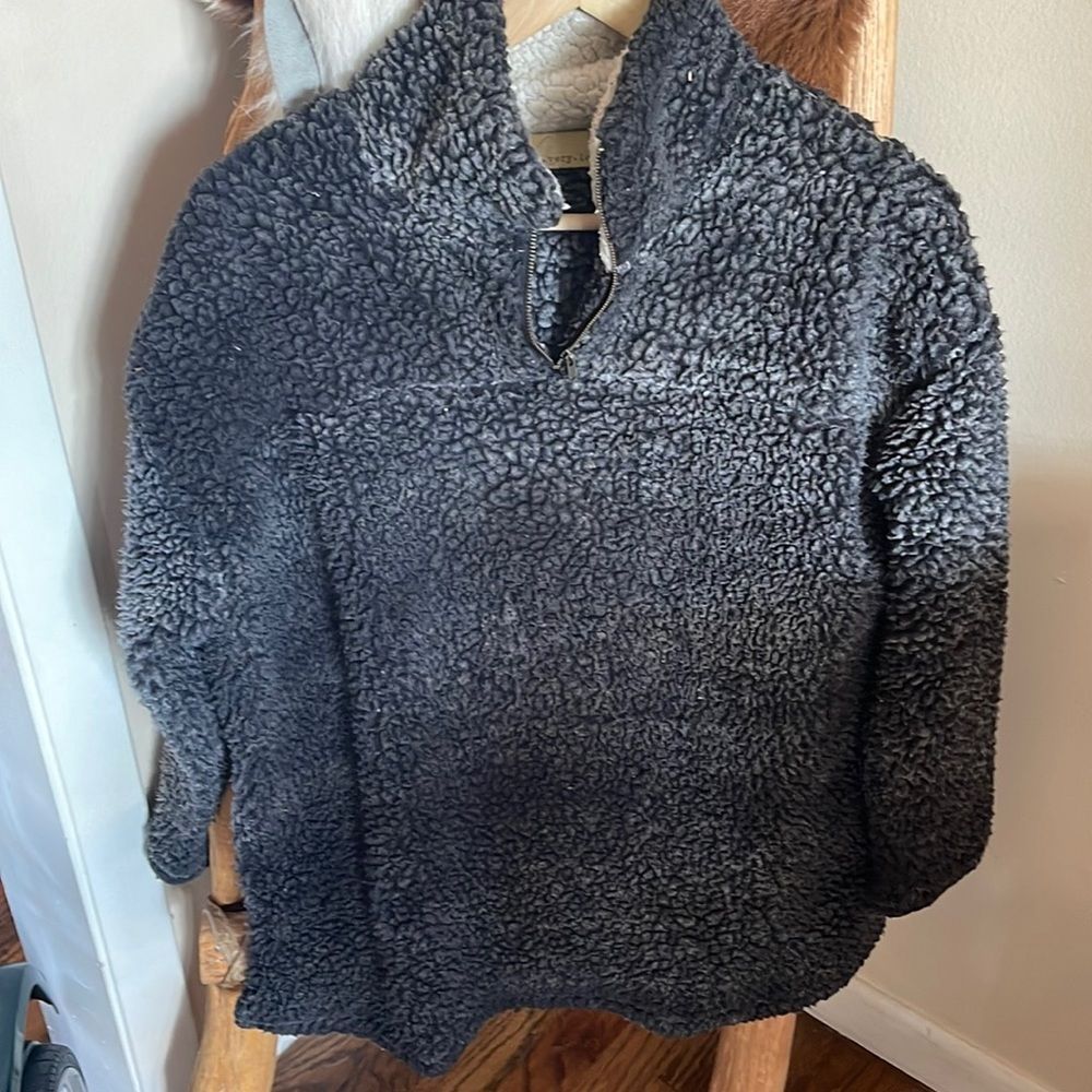 How Very Loved Deep Pile Sweatshirt Jacket